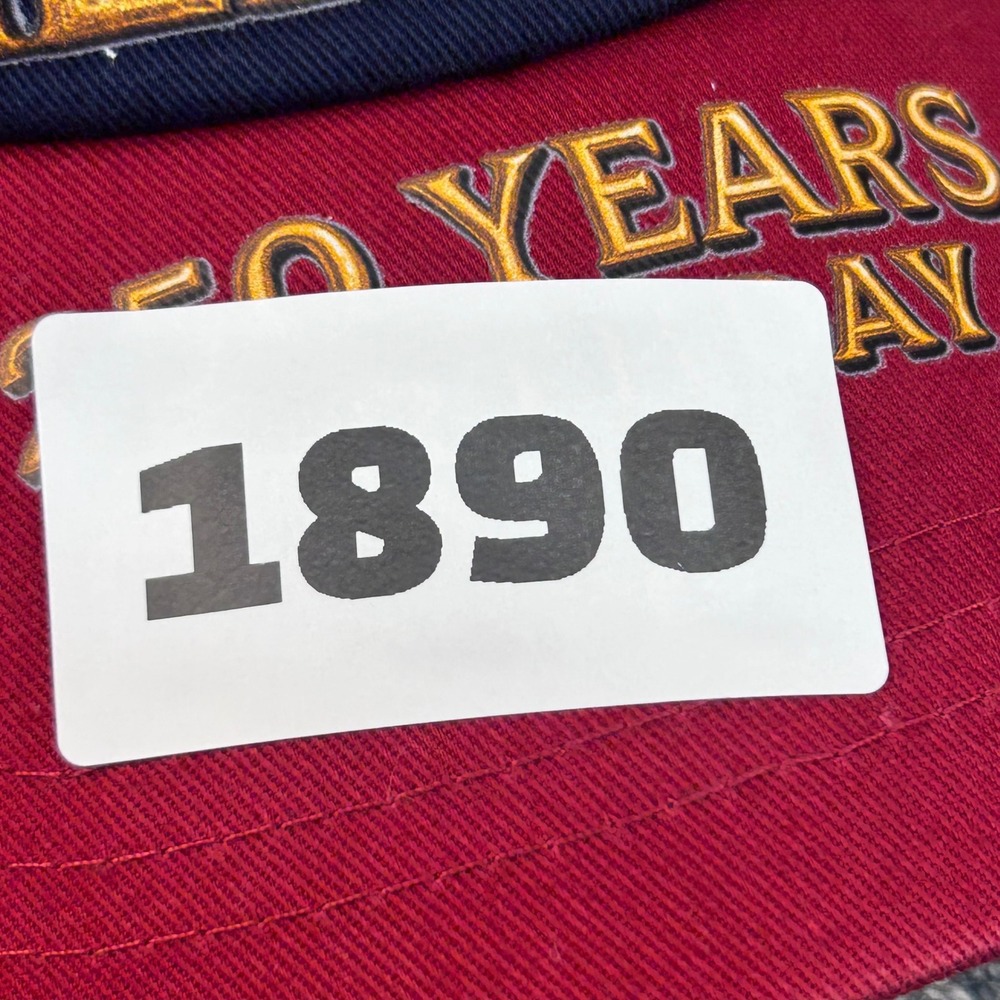 Eagle Liberty Bell 1776-2026 Mens Red Navy Unbranded Hat 250 Years Birthday OSFM - Picture 6 of 6